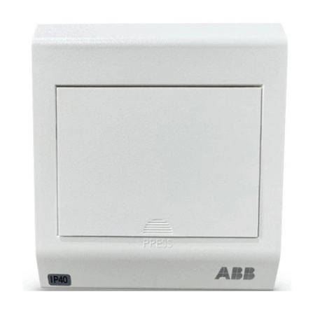 กล่องใส่เบรกเกอร์ 4 ช่อง ABB PSC104 Consumer Unit IEC IP40 Plastic Box & Cover_2